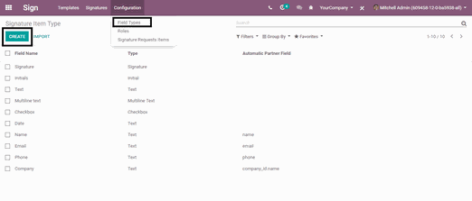 Odoo - Sample 2 for three columns