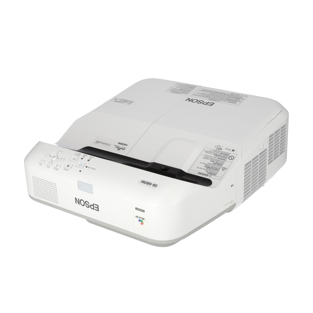 Vidéoprojecteurs - Epson EB-680Wi Projecteur à fixation murale 3200ANSI  lumens 3LCD WXGA (1280x800) Gris, Blanc vidéo-projecteur